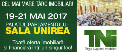 (P) Ultimele spații disponibile la Târgul Național Imobiliar TNI 19-21 MAI, Palatul Parlamentului- Sala UNIREA