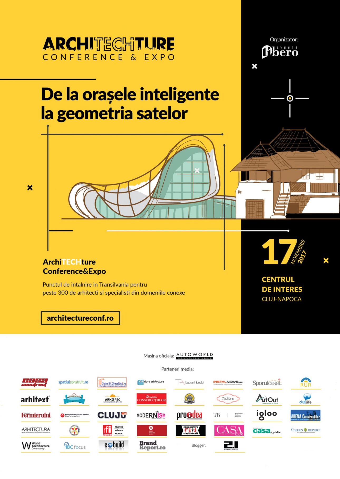 De la orașele inteligente, la geometria satului – ArchiTECHture Conference&Expo 2017