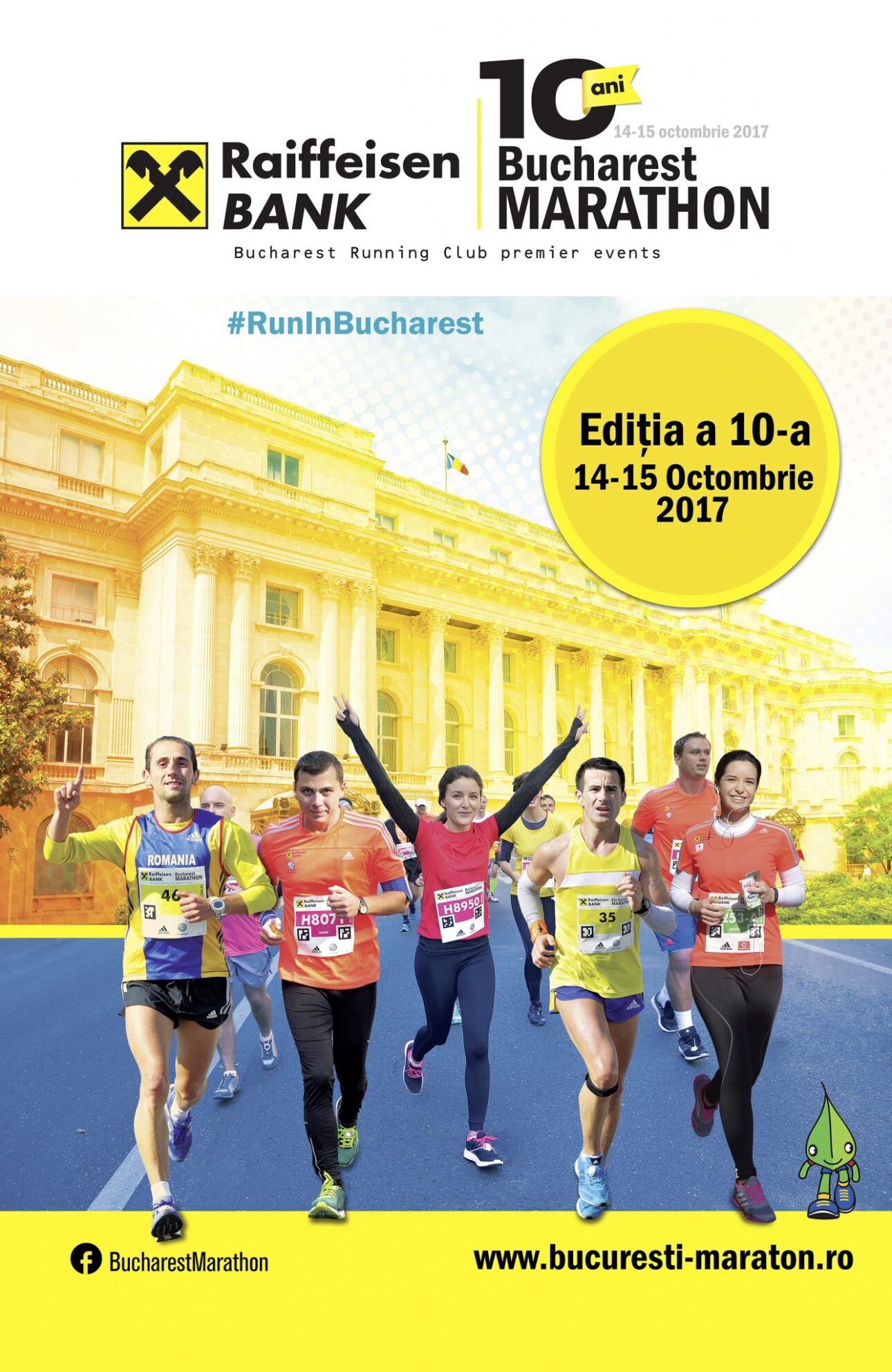 Maratonului București 2017 aflat la cea de-a 10-a ediție aplică pentru IAAF Bronze Label